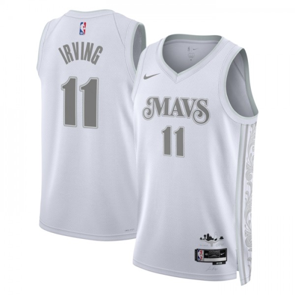Dallas Mavericks Trikot Kyrie Irving Nike 2024-25 City Edition Weiß Swingman - Herren Dallas Mavericks Trikot Kyrie Irving Nike 2024-25 City Edition Weiß Swingman - Herren